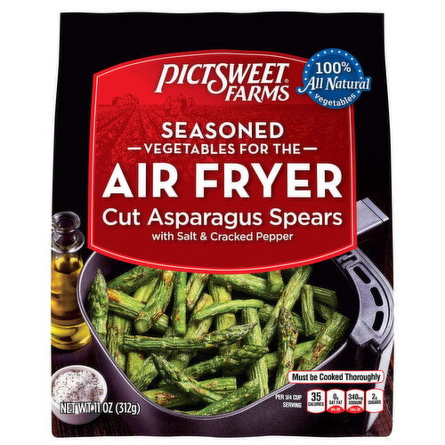 Pictsweet Farms Seasoned Cut Asparagus Spears with Salt & Cracked Pepper