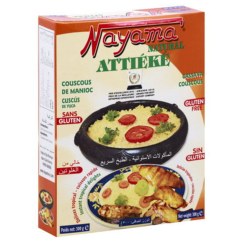Nayama Attieke, Cassava Couscous