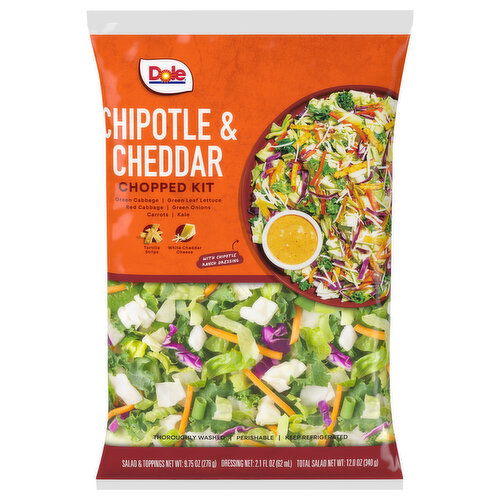 Dole Chipotle & Cheddar Chopped Kit
