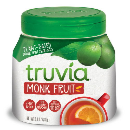 Truvia Calorie-Free Sweetener from the Monk Fruit Spoonable (9.8 oz Jar)