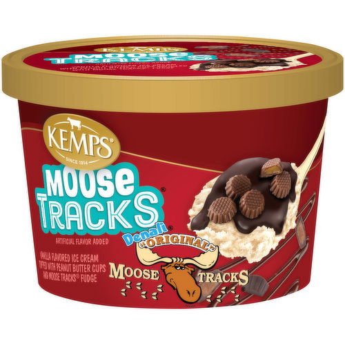 Kemps Singles Moose Tracks Ice Cream