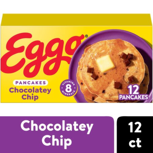 Eggo Frozen Pancakes, Chocolatey Chip