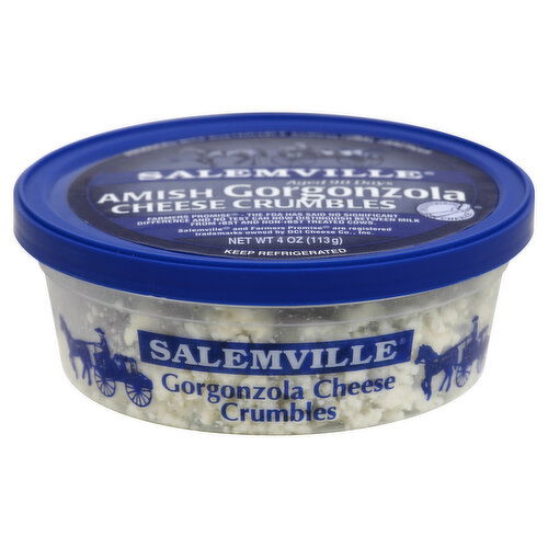 Salemville Cheese, Crumbles, Amish Gorgonzola