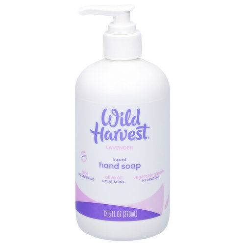 Wild Harvest Hand Soap, Lavender, Liquid