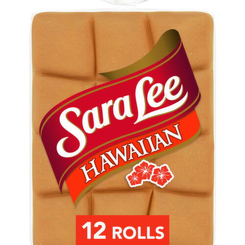 Sara Lee Hawaiian Rolls, Club Pack, 12 count, 15 oz