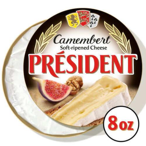 President Cheese, Soft-Ripened, Camembert