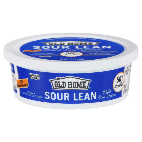 Old Home Sour Cream, Light, Sour Lean