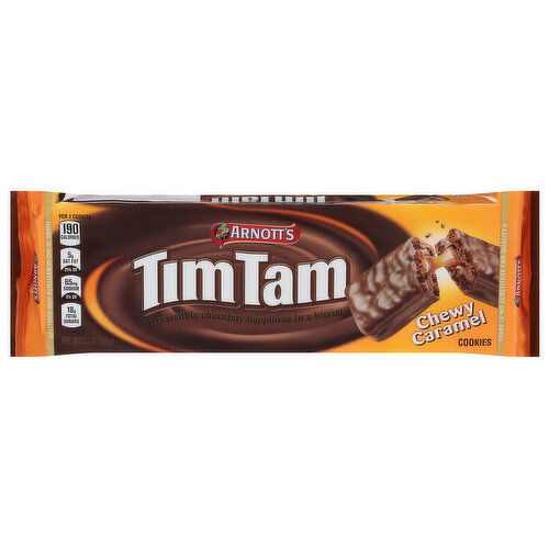 Arnott's Tim Tam Cookies, Caramel, Chewy