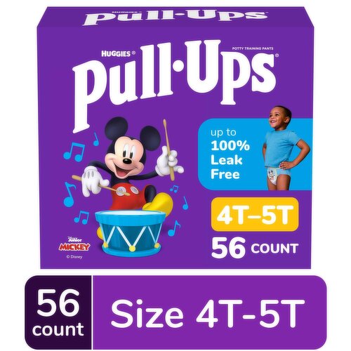 Pull-Ups Boys Disney Junior Mickey 4T-5T Potty Training Pants
