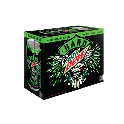 Mtn Dew Original Hard Soda, 12 Pack Cans