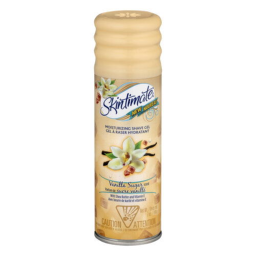 Skintimate Shave Gel, Moisturizing, Vanilla Sugar Scent