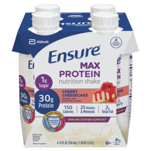 Ensure Max Protein Nutrition Shake, Cherry Cheesecake