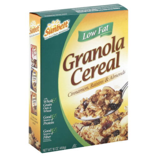 Sunbelt Cereal, Granola, Low Fat