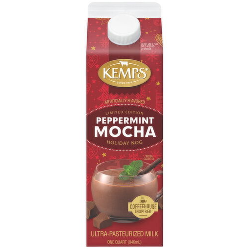 Kemps Peppermint Mocha Holiday Nog