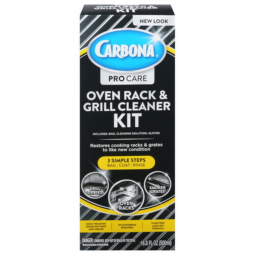 Carbona Pro Care Oven Rack & Grill Cleaner Kit
