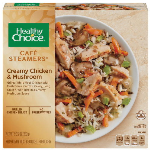 Healthy Choice Cafe Steamers Creamy Chicken & Mushroom