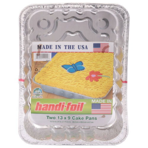 Handi-Foil Cake Pans, 13 x 9