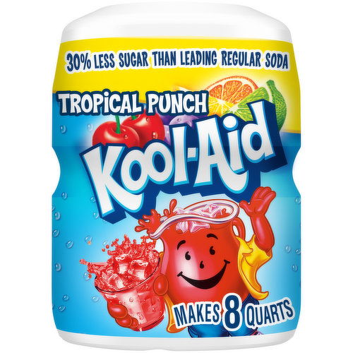 Kool-Aid Sugar-Sweetened Summer Blast Tropical Punch Artificially Flavored Powdered Soft Drink Mix