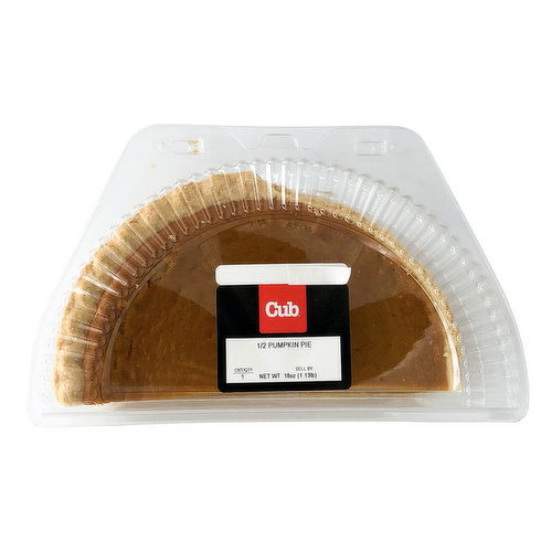 Cub Bakery Pumpkin Pie Half