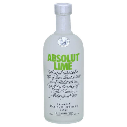 Absolut Vodka, Lime Flavored