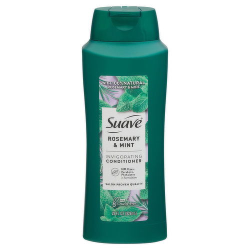 Suave Conditioner, Invigorating, Rosemary & Mint