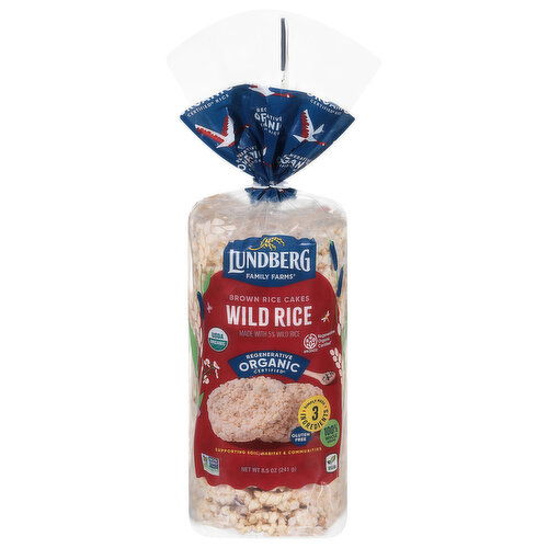 Lundberg Family Farms Organic Wild Rice Brown Rice Cakes