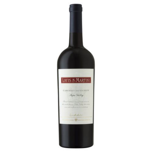 Louis M. Martini Napa Valley Cabernet Sauvignon Red Wine