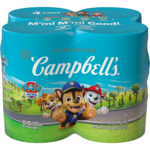 Campbell's® Condensed Awesome Shapes Pasta With Chicken in Chicken Broth