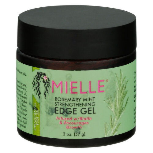 Mielle Edge Gel, Strengthening, Rosemary Mint