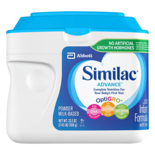 Similac Advance Infant Formula with Iron Powder Canister