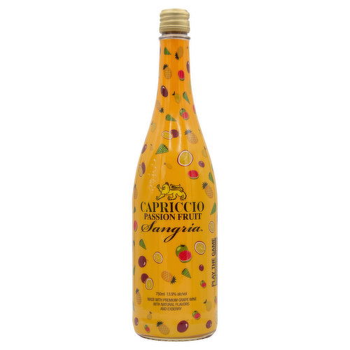 Capriccio Sangria, Passion Fruit