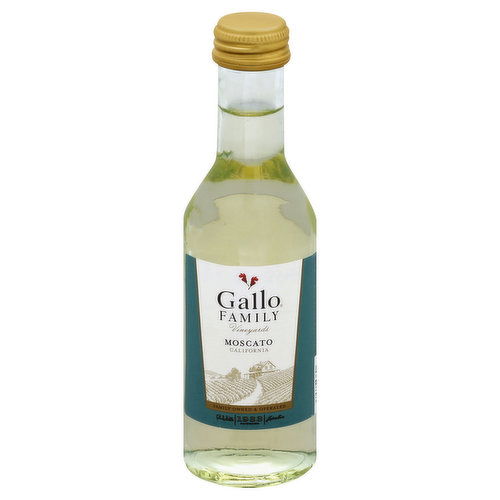 Gallo Family White Wine, Moscato, California