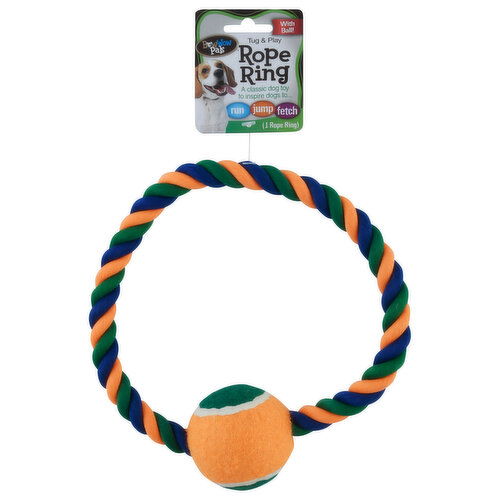 BowWow Pals Rope Ring, Tug & Play