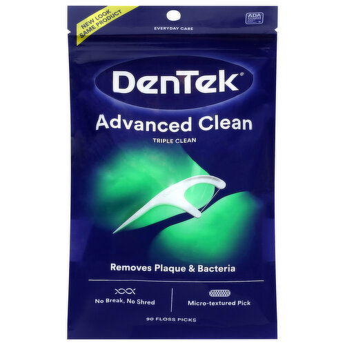 DenTek Advanced Clean Triple Clean Floss Picks