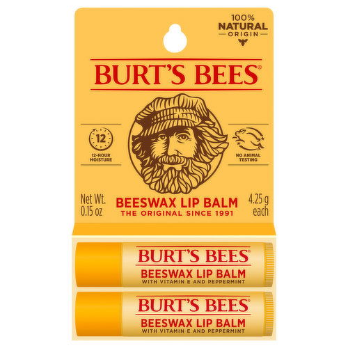 Burt's Bees Lip Balm, Beeswax