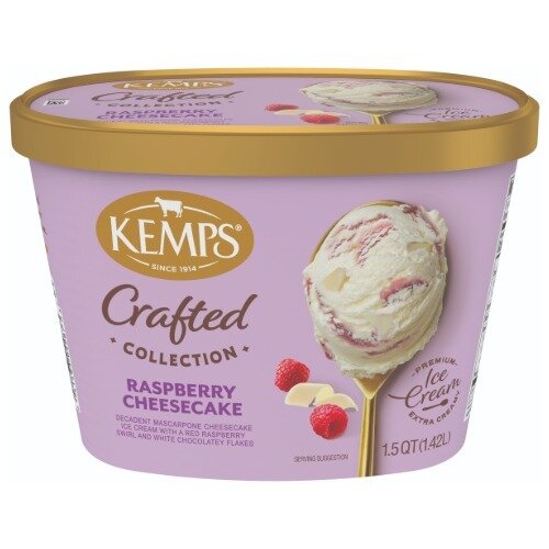 Kemps Crafted Collection Crafted Collection Raspberry Cheesecake Ice Cream