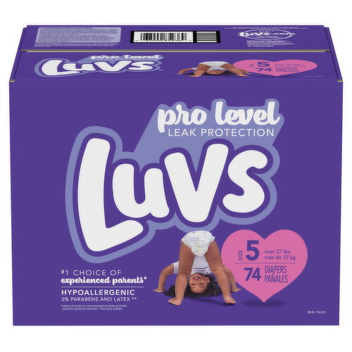 Luvs Diapers Size 5 74 Count