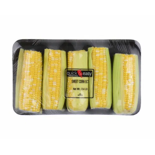 Quick & Easy Sweet Corn Tray, 5 Count