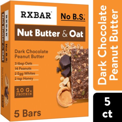 Rxbar Protein Bars, Dark Chocolate Peanut Butter