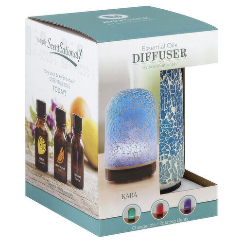 ScentSationals Diffuser, Essential Oils, Kara