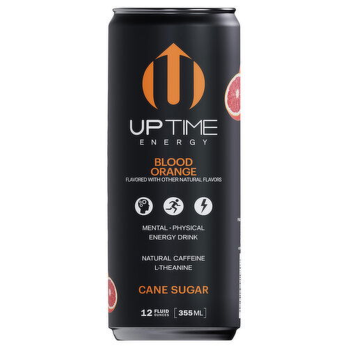 Uptime Blood Orange Energy Drink