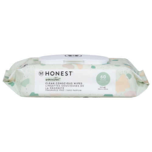 Honest Sensitive Wipes, Clean Conscious