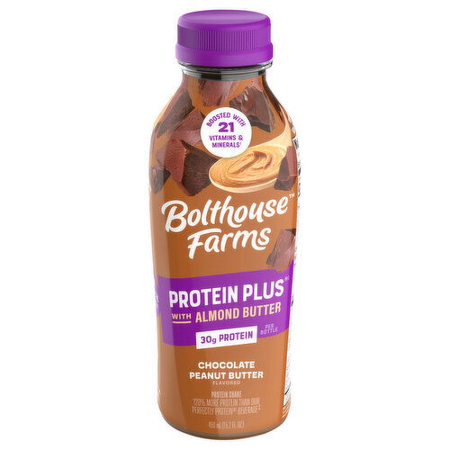 Bolthouse Farms Protein Plus Chocolate Peanut Butter Protein Shake with Almond Butter