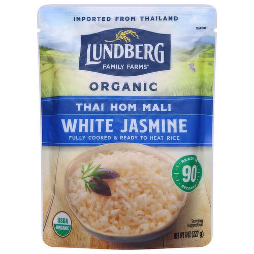 Lundberg Family Farms Rice, White, Jasmine