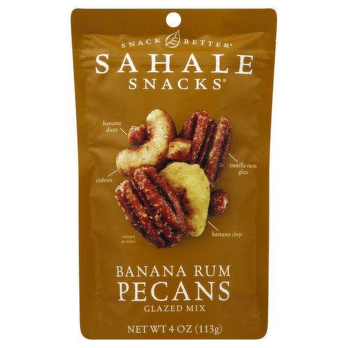 Sahale Glazed Mix, Banana Rum Pecans
