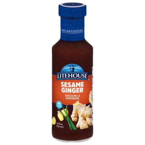 Litehouse Dressing & Marinade, Sesame Ginger