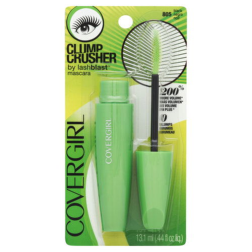 CoverGirl Clump Crusher By Lashblast Mascara, Black 805