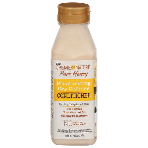 Creme of Nature Pure Honey Conditioner, Dry Defense, Moisturizing