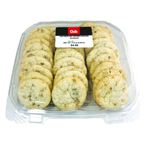 Cub English Toffee Cookies Mini