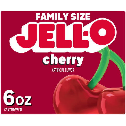 Jell-O Cherry Gelatin Dessert Mix